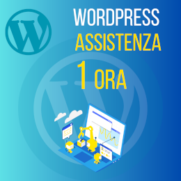 wordpress  ASSISTENZA 1 ORA